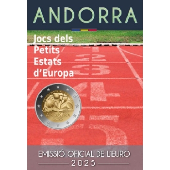 2 euro sběratelské Andora 2025 Hry BU