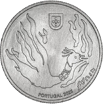 5 euro Portugalsko 2025 Fénix