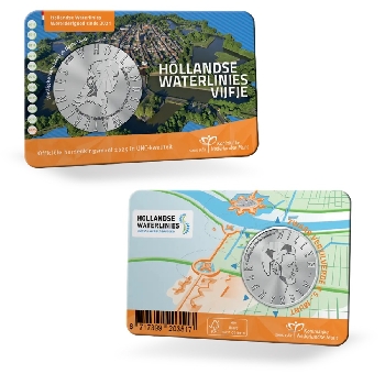 5 euro Holandsko 2025 Vodní linie