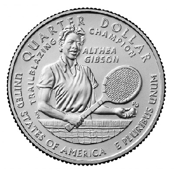 Quarter 25 cent 2025 D  Althea Gibson