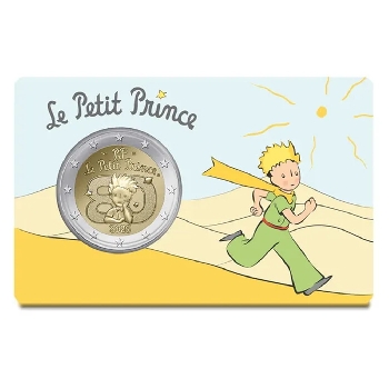 2 euro sběratelské Francie 2026 Malý princ Poušť