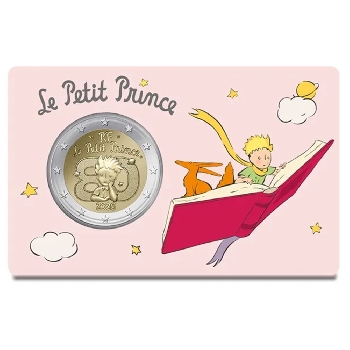 2 euro sběratelské Francie 2026 Malý princ Kniha