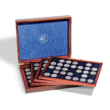 Mincovní kazeta pro 140 2 euro mincí