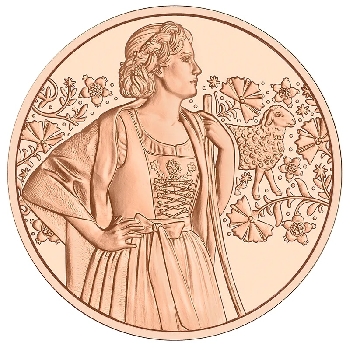 10 euro Rakousko 2026 Loden