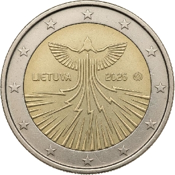 2 euro sběratelské Litva 2026 Energetická nezávislost UNC