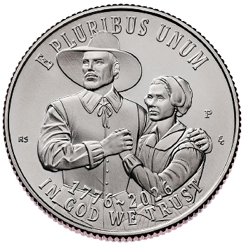 Quarter 25 cent 2026 P Mayflower