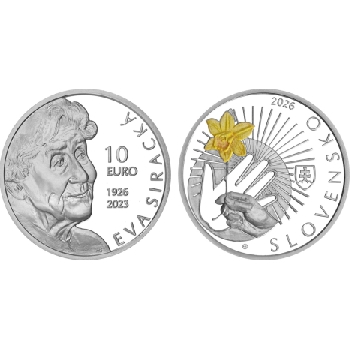 10 euro 2026 Eva Siracká proof