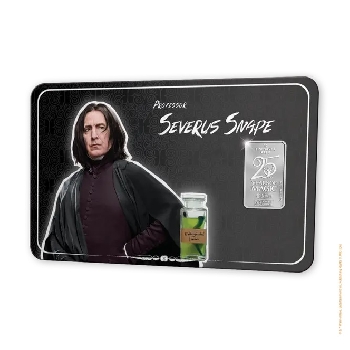 1 gram stříbra Nizozemí 2026 Severus Snape – foto 3