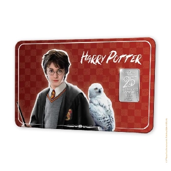 1 gram stříbra Nizozemí 2026 Harry Potter – foto 3