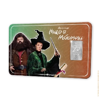 1 gram stříbra Nizozemí 2026 Hagrid a McGonagallová – foto 3