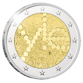 2 euro sběratelské Finsko 2026 Vysílání UNC