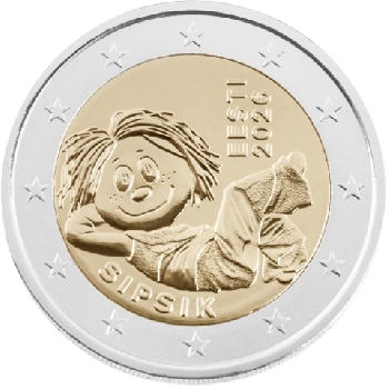 2 euro sběratelské Estonsko 2026 UNC