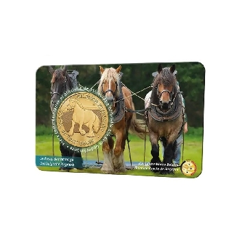 2 5 Euro Belgie 2026 Kůň FR